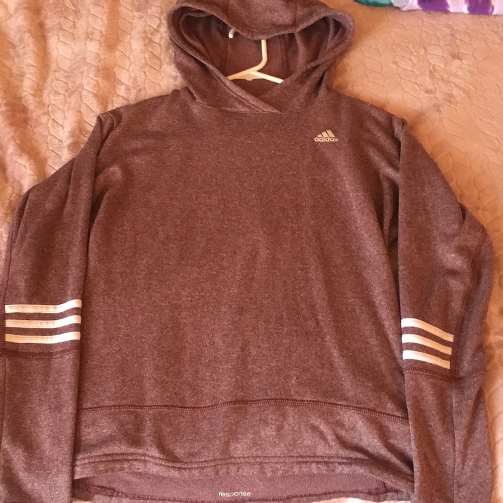 Purple Adidas pullover